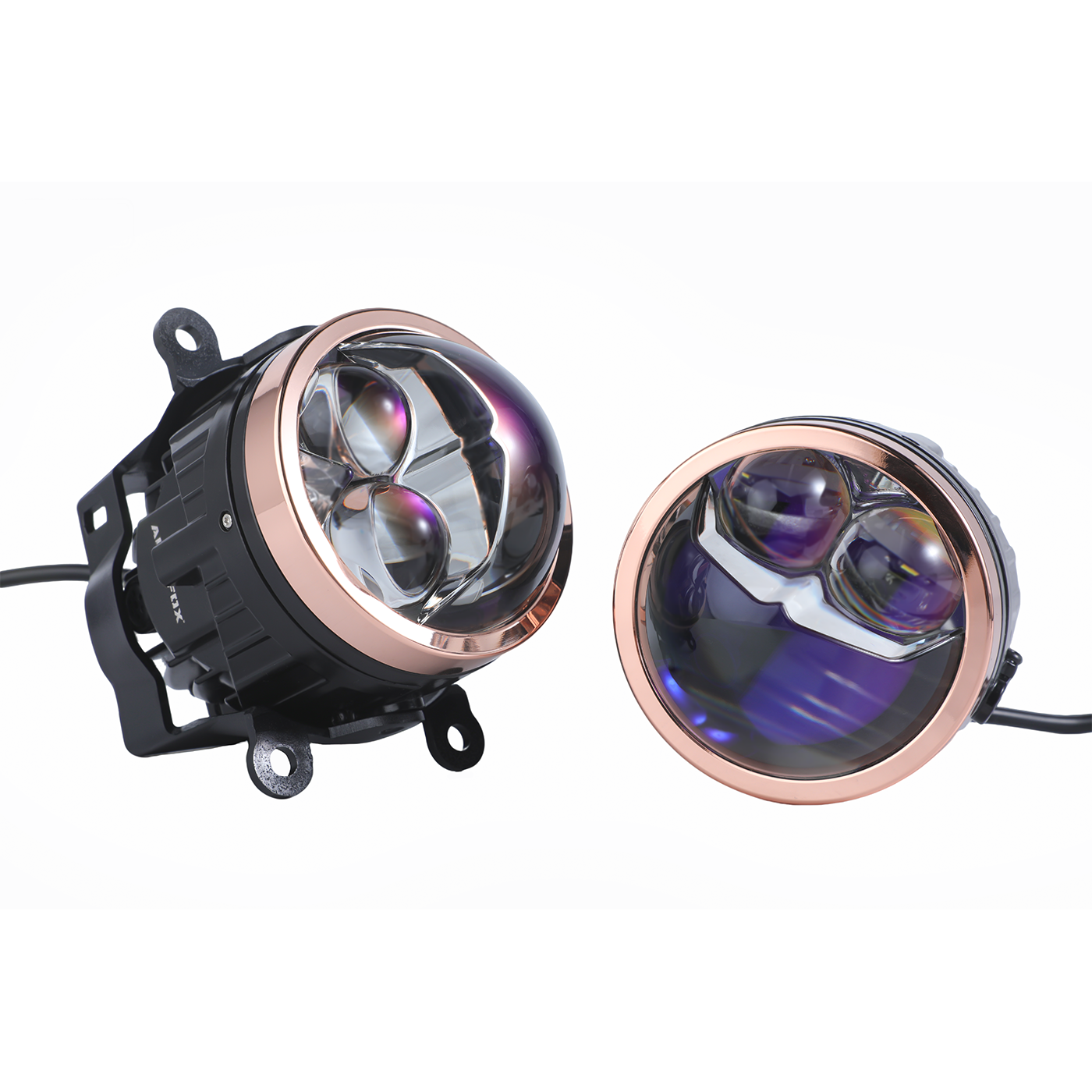 Autofox Tri Focal Tri Color Projector Fog Lights