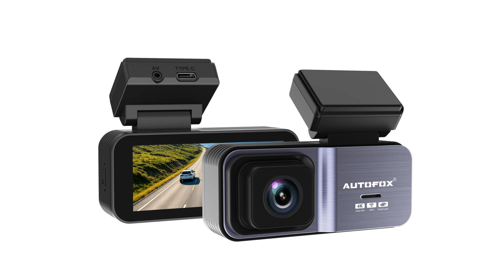 Autofox Dashcam 4K+2K