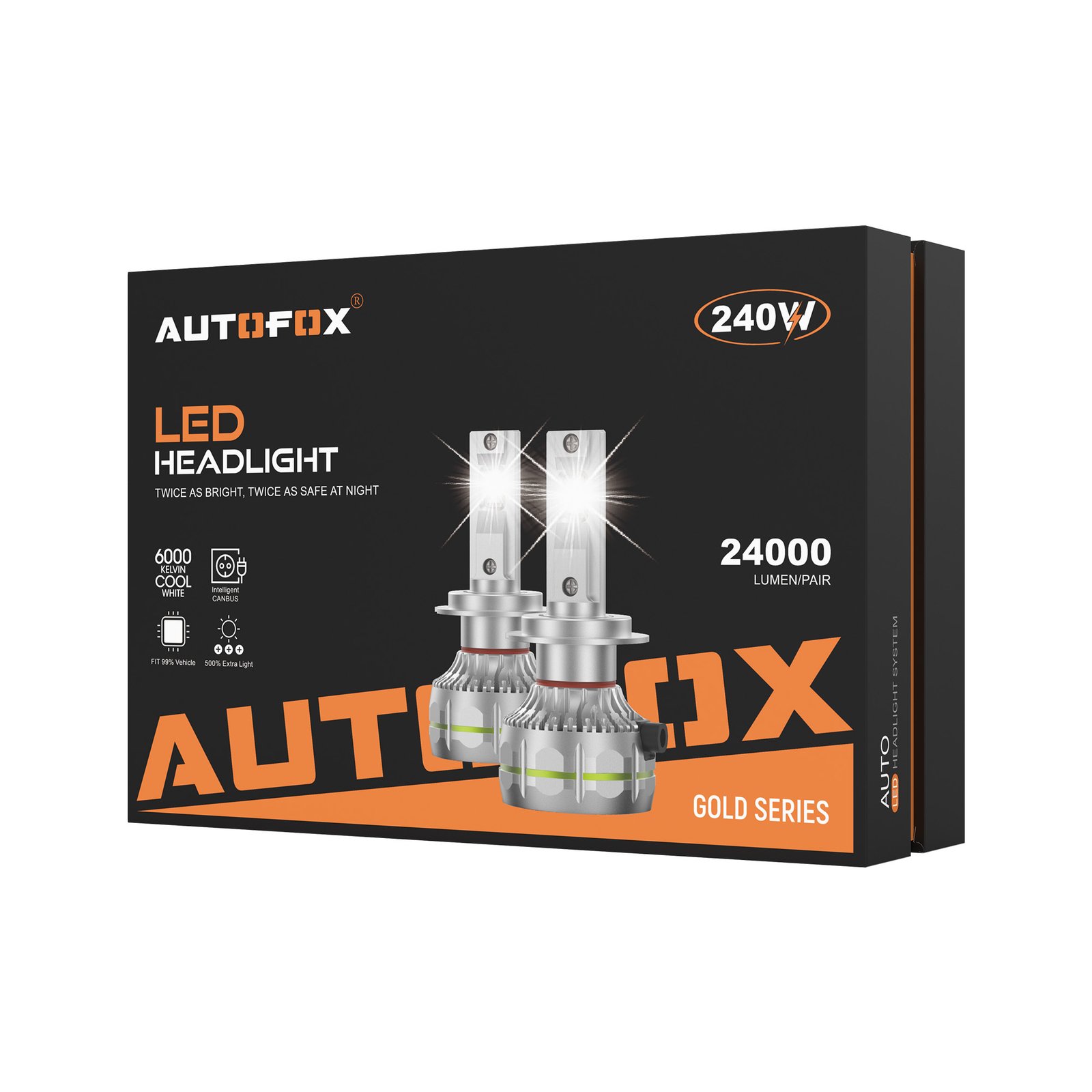 Autofox 240 Watts LED Lights